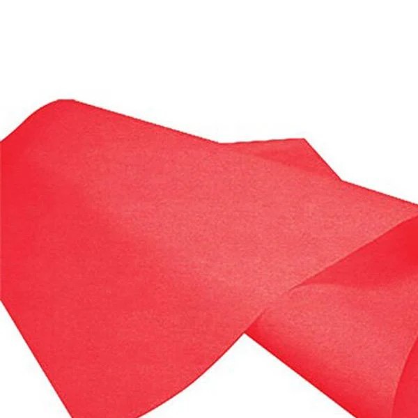 PAPEL CHINA 50X75 CM. ROJO BANDERA PZA